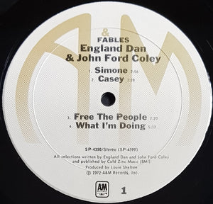 England Dan & John Ford Coley - Fables