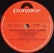 Load image into Gallery viewer, Godley &amp; Creme - Freeze Frame