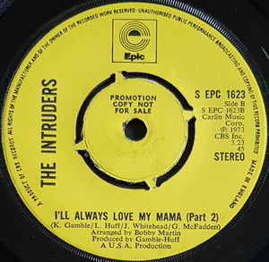 Intruders - I'll Always Love My Mama
