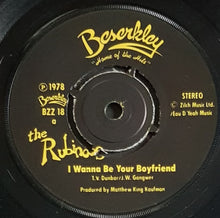 Load image into Gallery viewer, Rubinoos - I Wanna Be Your Boyfriend