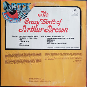 Crazy World Of Arthur Brown - Rock Legends