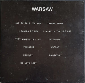 Joy Division - Warsaw