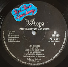 Load image into Gallery viewer, Wings- Red Rose Speedway
