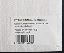 Load image into Gallery viewer, Joy Division - Unknown Pleasures - 40th Anniversary Edition