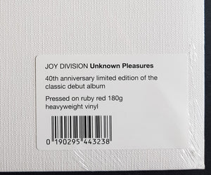 Joy Division - Unknown Pleasures - 40th Anniversary Edition