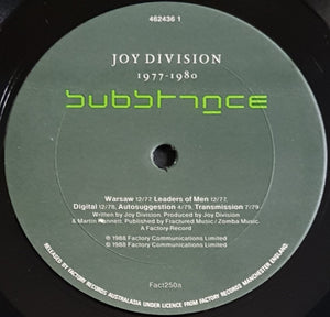 Joy Division - 1977 - 1980 Substance