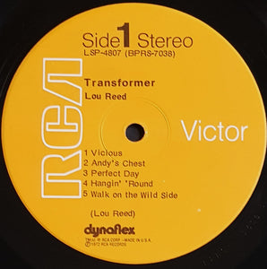 Reed, Lou - Transformer - Hollywood Pressing