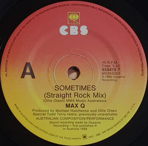 Max Q (INXS)- Sometimes