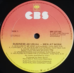 Men At Work - Business As Usual