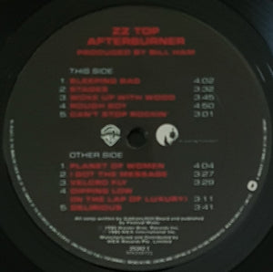 ZZ Top - Afterburner