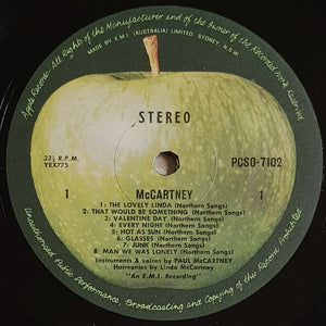Mccartney, Paul- McCartney