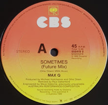 Load image into Gallery viewer, Max Q - (INXS)- Sometimes (Future Mix)