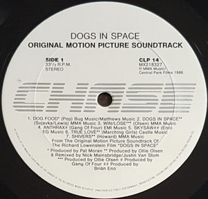 Boys Next Door - Dogs In Space Soundtrack - White Censored Cover