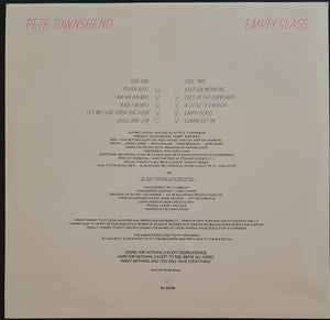 Townshend, Pete- Empty Glass