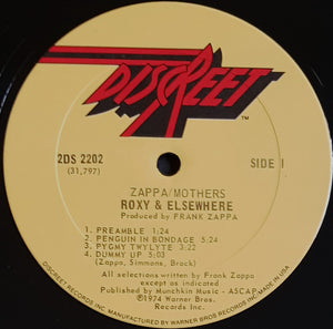 Frank Zappa - Roxy & Elsewhere