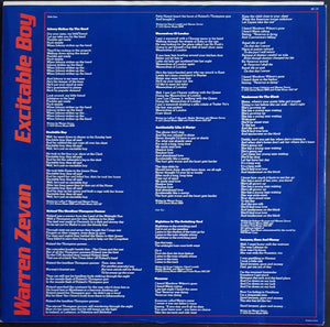 Zevon, Warren - Excitable Boy