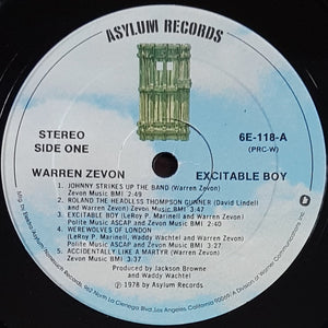 Zevon, Warren - Excitable Boy