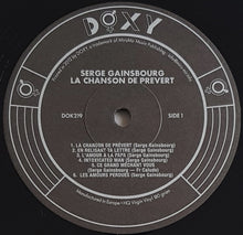 Load image into Gallery viewer, Gainsbourg, Serge - La Chanson De Prevert