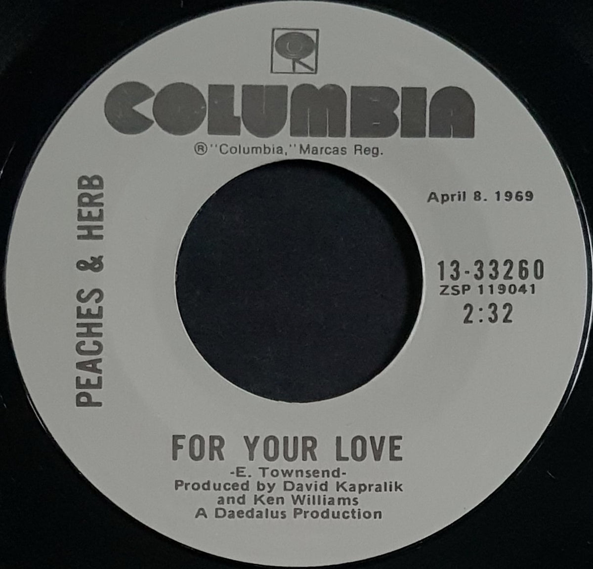 Peaches & Herb - Close Your Eyes – Vicious Sloth Collectables