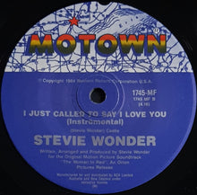 Load image into Gallery viewer, Stevie Wonder - I Just Called To Say I Love You