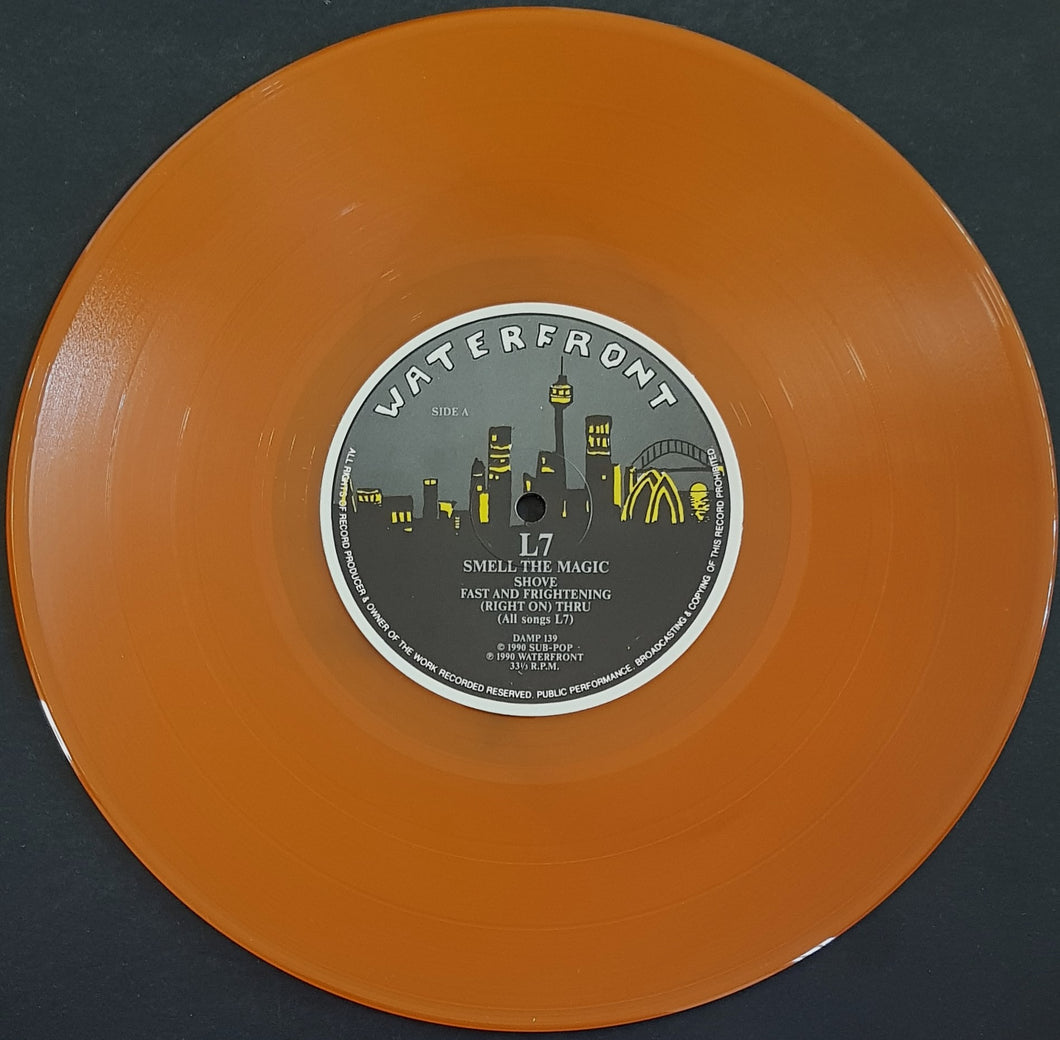 L7 - Smell The Magic - Orange Vinyl