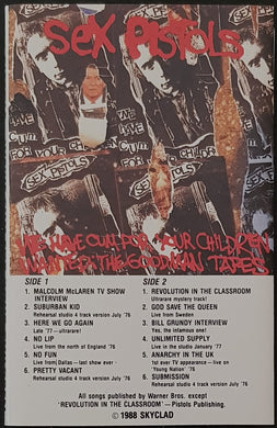 Sex Pistols - We've Cum For Your Children