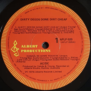 AC/DC - Dirty Deeds Done Dirt Cheap