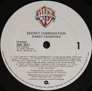 Crawford, Randy - Secret Combination