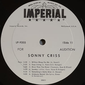 Criss, Sonny - Criss-Cross