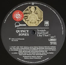 Load image into Gallery viewer, Jones, Quincy - Sounds...And Stuff Like That!!