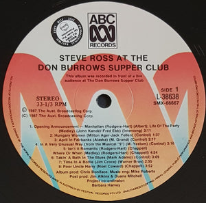Ross, Steve - At The Don Burrows Supper Club