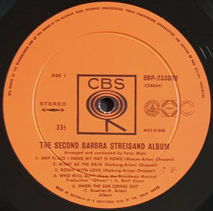 Barbra Streisand - The Second Barbra Streisand Album