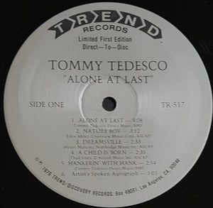 Tedesco, Tommy - Alone At Last