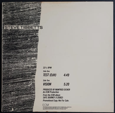 Steve Tibbetts - Test / Vision
