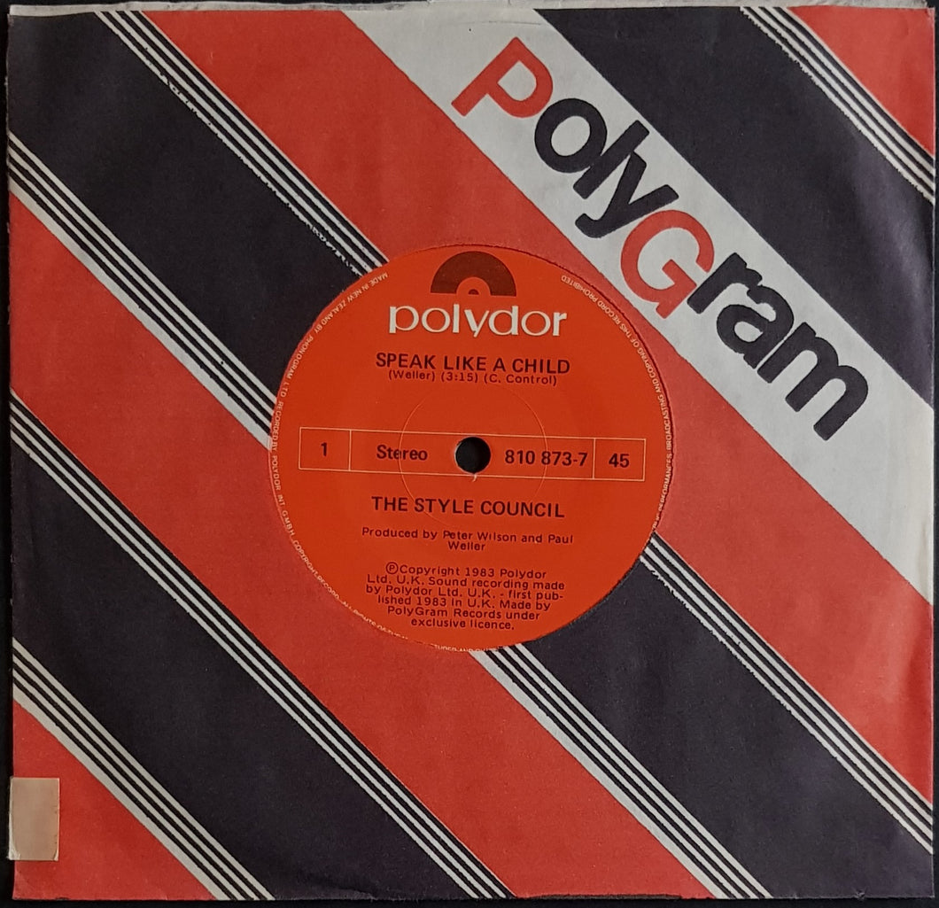 Style Council - Speak Like A Child