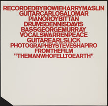 Load image into Gallery viewer, David Bowie - Station To Station