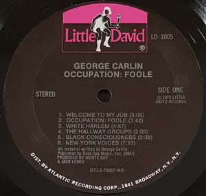 Carlin, George - Occupation: Foole