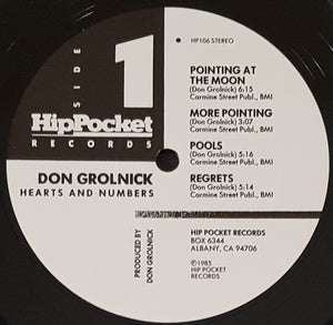 Grolnick, Don - Featuring Michael Brecker - Hearts And Numbers