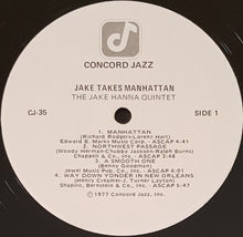Load image into Gallery viewer, Jake Hanna Quintet - Jake Takes Manhattan