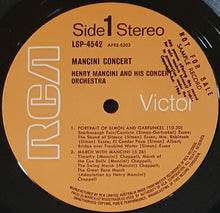 Load image into Gallery viewer, Henry Mancini And His Concert Orchestra - Mancini Concert