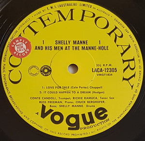 Shelly Manne - Live! Shelly Manne & His Men At The Manne Hole