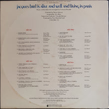 Load image into Gallery viewer, O.S.T. - Jacques Brel Is Alive And Well And Living In Paris