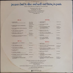O.S.T. - Jacques Brel Is Alive And Well And Living In Paris