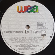Load image into Gallery viewer, O.S.T. - Guiseppe Verdi&#39;s La Traviata - Highlights