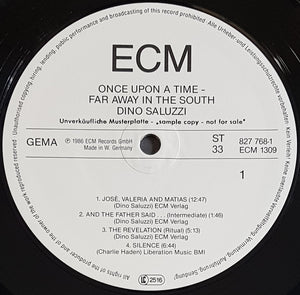 Saluzzi, Dino - Once Upon A Time - Far Away In The South