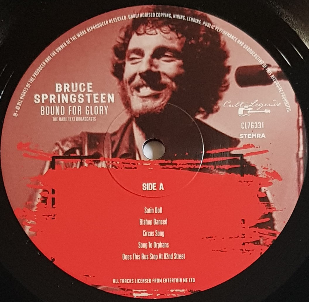 Bruce Springsteen - Bound For Glory – Vicious Sloth Collectables