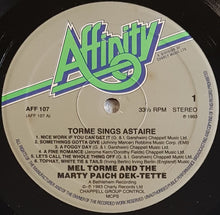 Load image into Gallery viewer, Mel Torme - &amp; The Marty Paich Dek-Tette Torme Sings Astaire