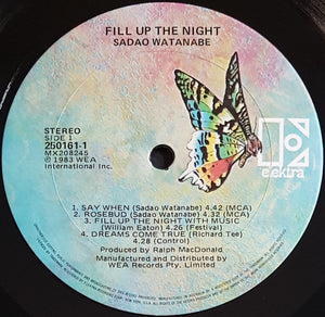 Watanabe, Sadao - Fill Up The Night