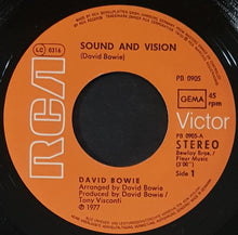 Load image into Gallery viewer, David Bowie - Sound And Vision