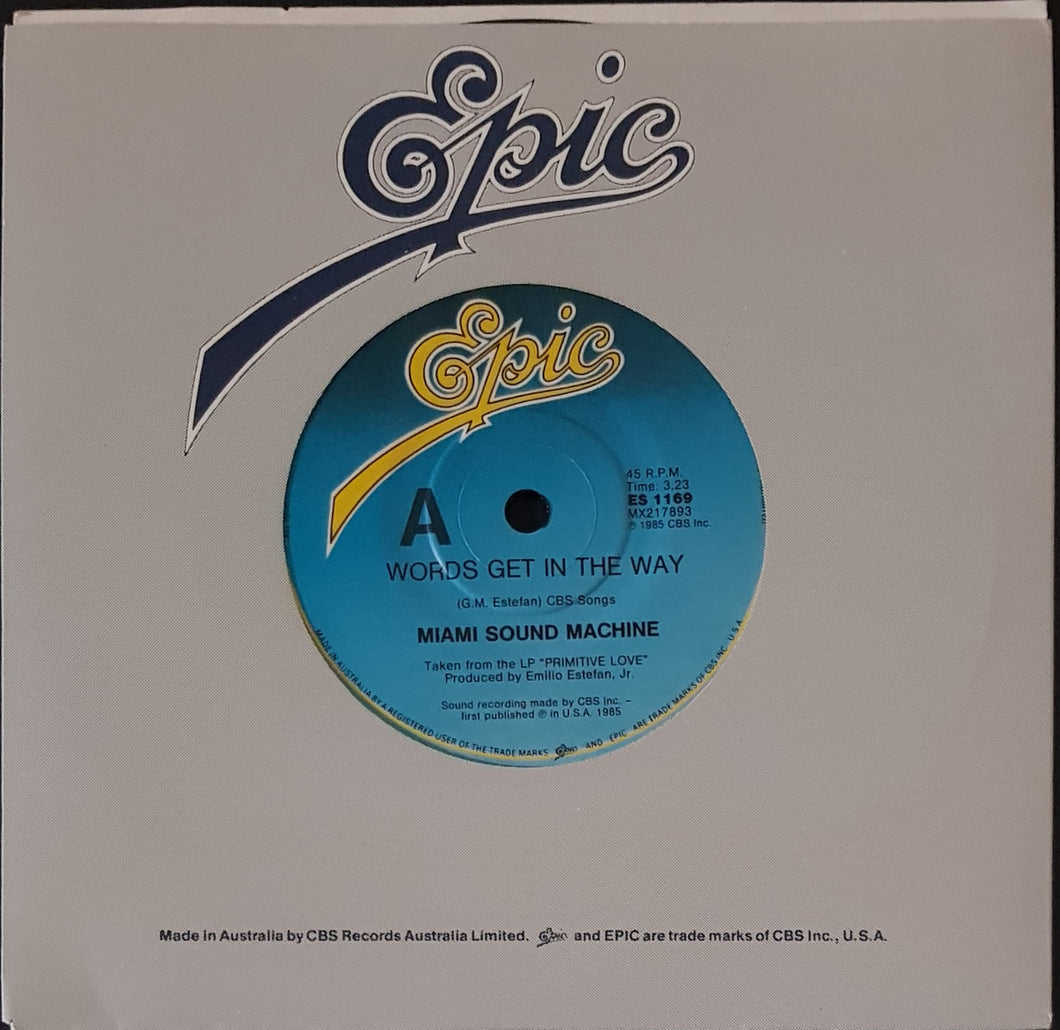 Miami Sound Machine (Gloria Estefan)- Words Get In The Way